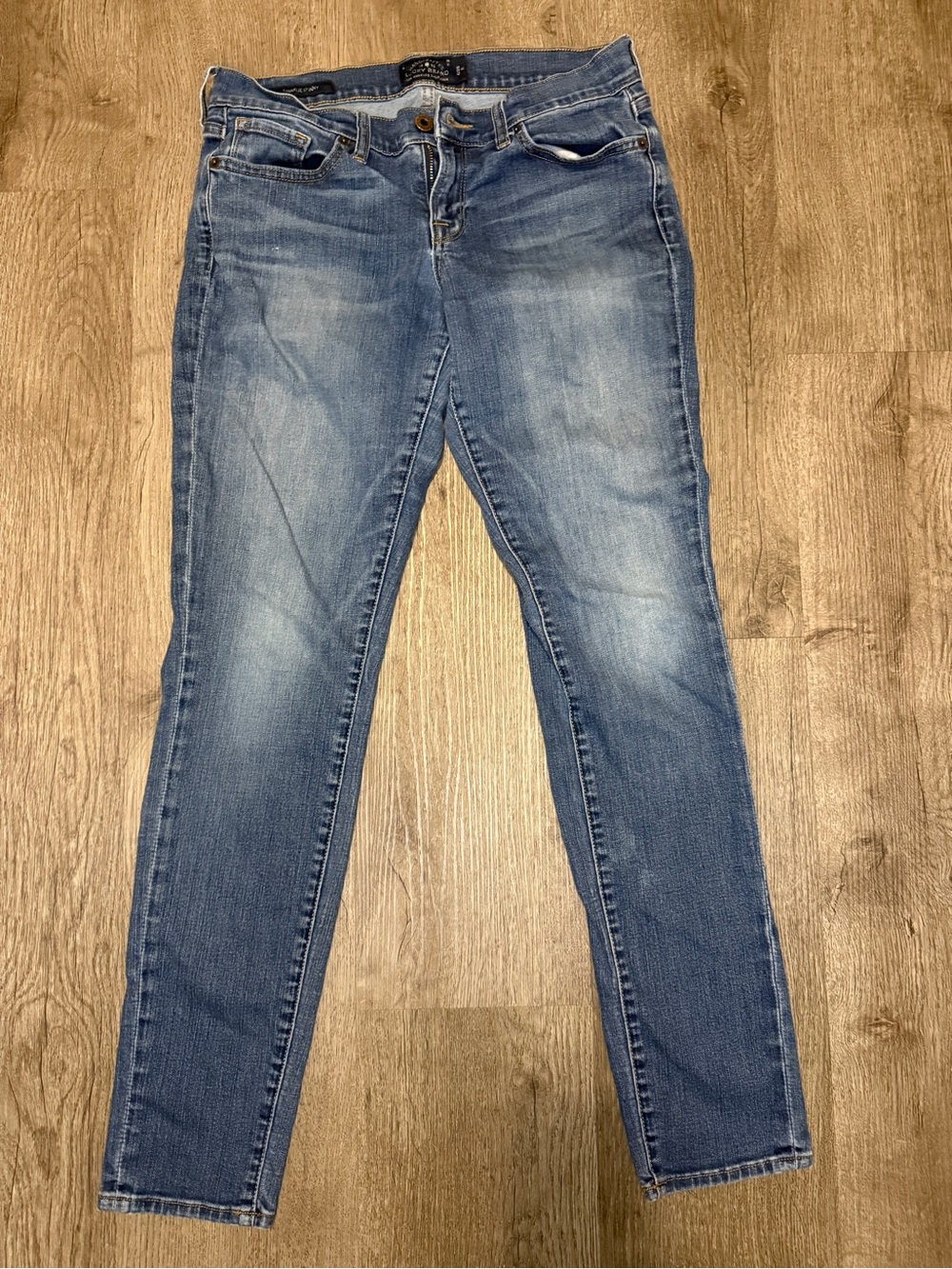 Lucky Brand Women's Medium Wash Skinny Jeans